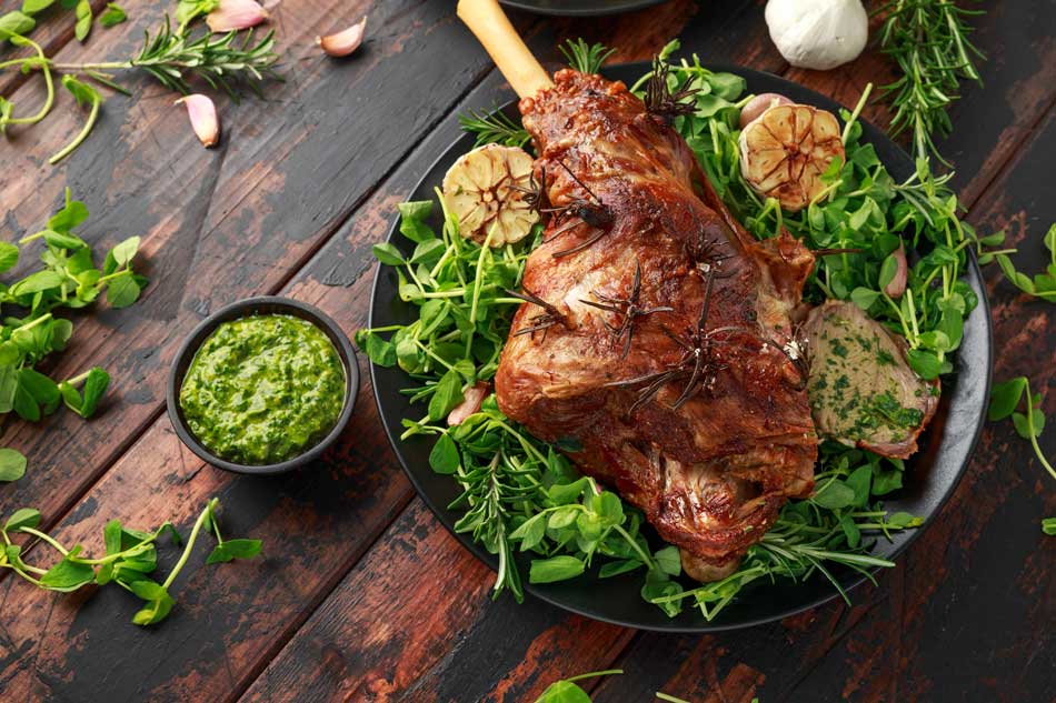 Roasted Leg of Lamb