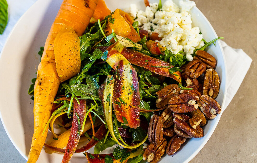 Rainbow Carrot Salad