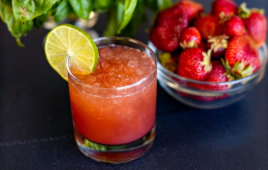 Strawberry Basil Soda