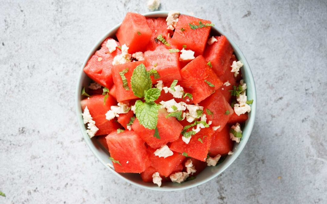 Watermelon & Feta Salad