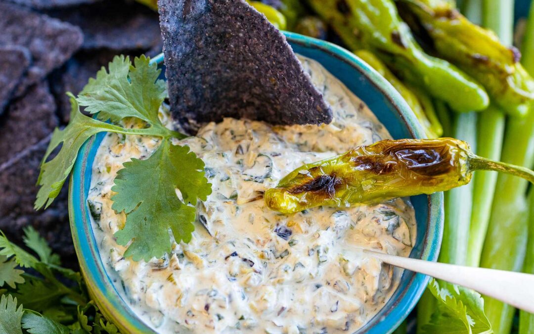 Blistered Shishito Pepper Crema