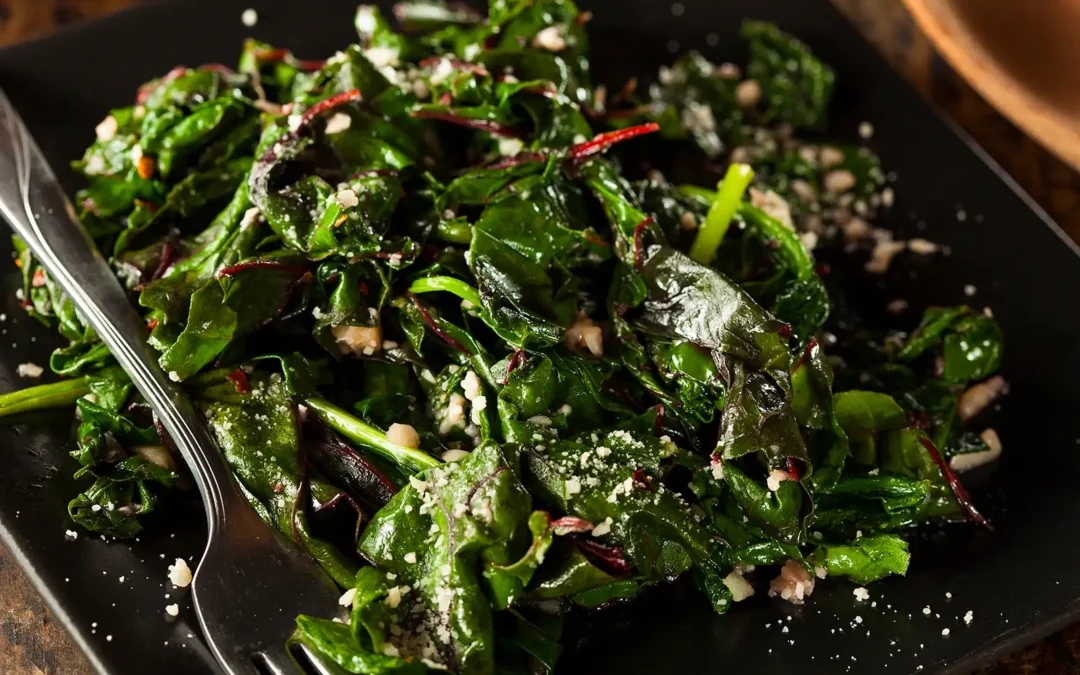 Garlicky Greens