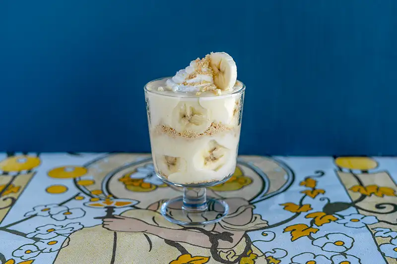 Banana Parfait w/ Homemade Vanilla Pudding