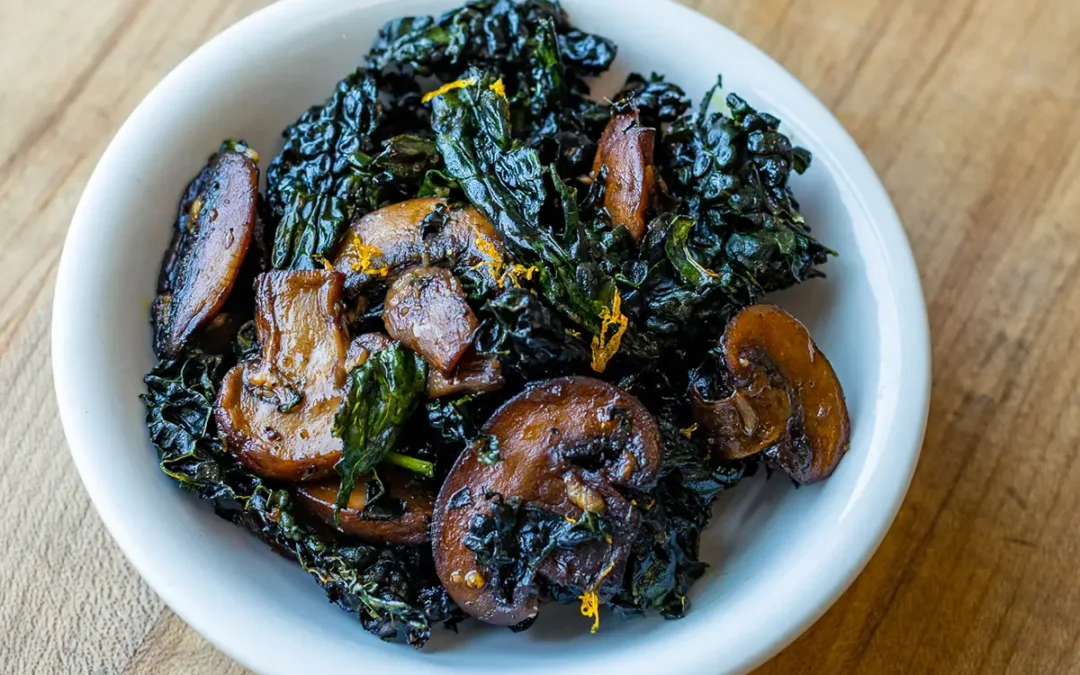 Mushroom and Kale Recipe