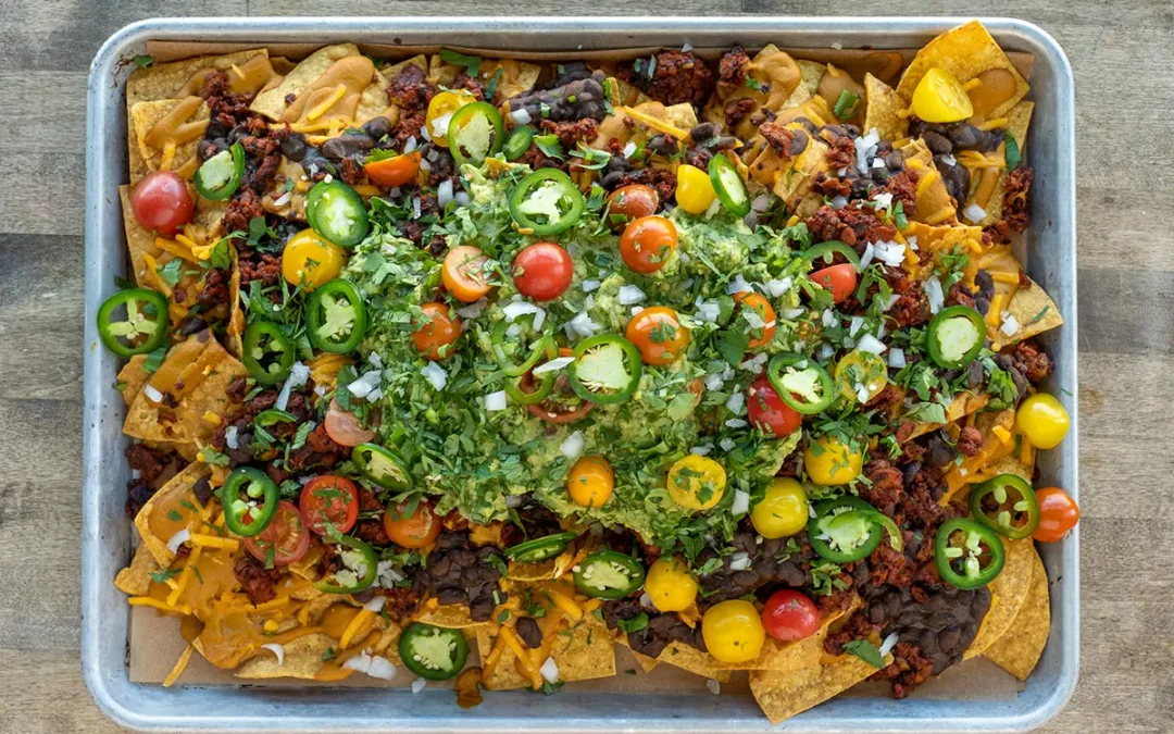 Vegan Gameday Nachos