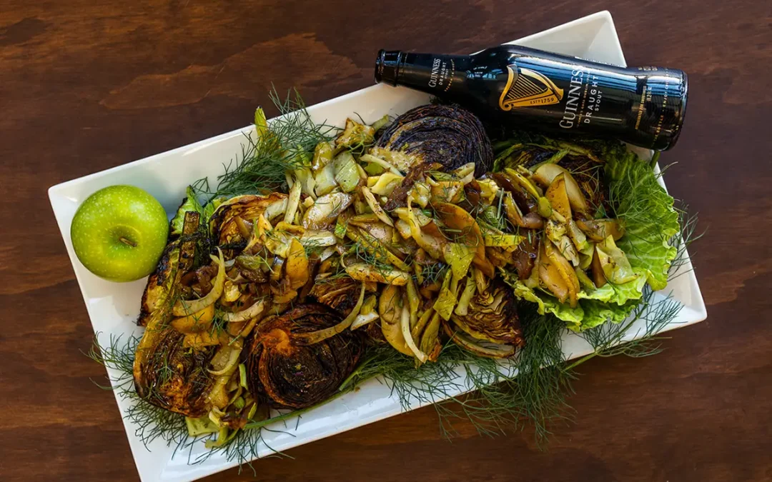 Sauteed Cabbage with Green Apple and Fennel