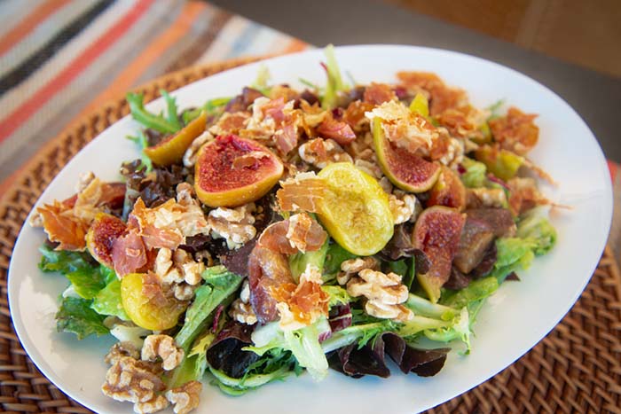 roasted fig salad